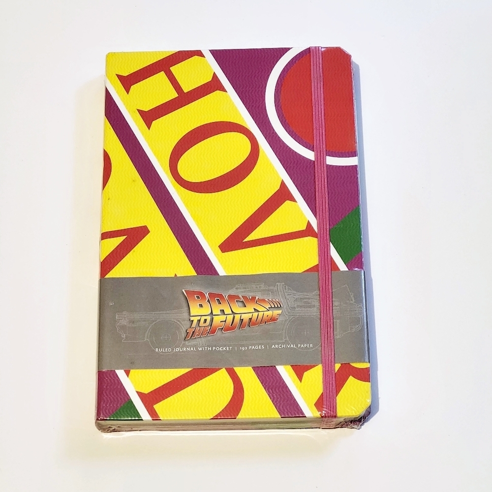 *3 for $30* Back to the Future Hover Board Journal Notbook - Retro - Movie